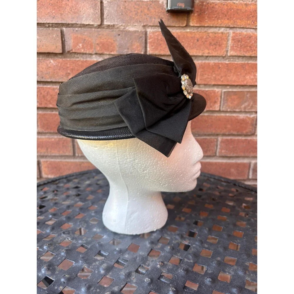 Original Roberta Bernays Vintage Straw Hat